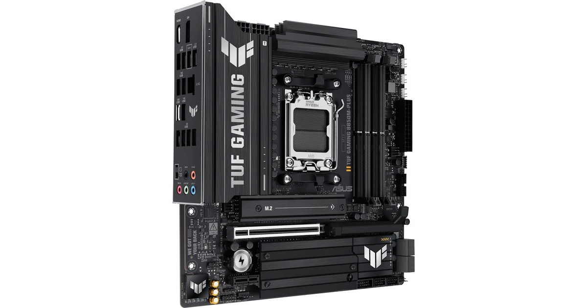 ASUSTUF Gaming B850M-PLUS socket AM5 moederbord  (2.5 GbE-LAN, Sound, µATX)
