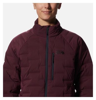 Veste Femme Mountain Hardwear Stretchdown Rouge