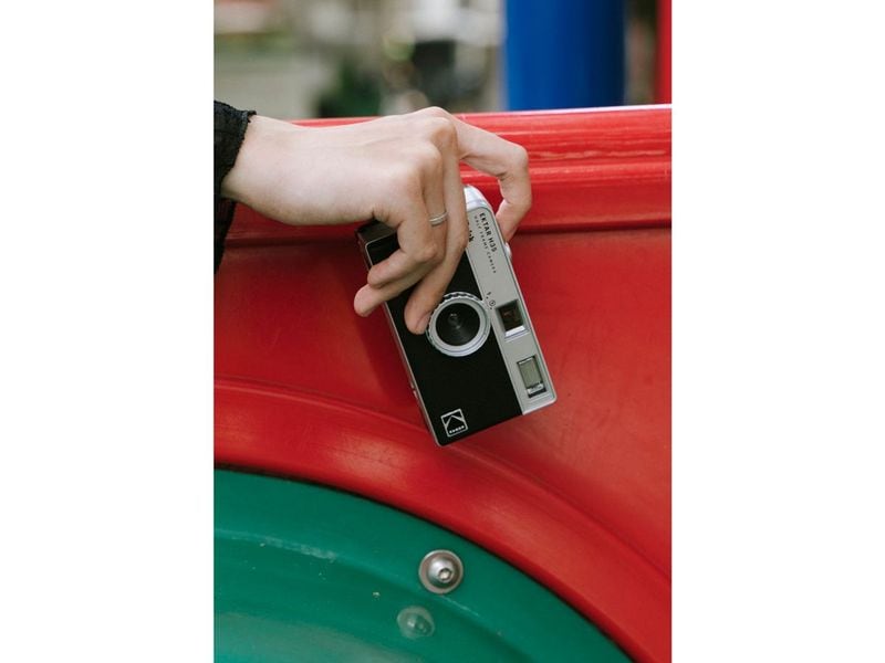 Kodak Analogkamera Ektar H35 Schwarz Halbformat Analoge Kamera
