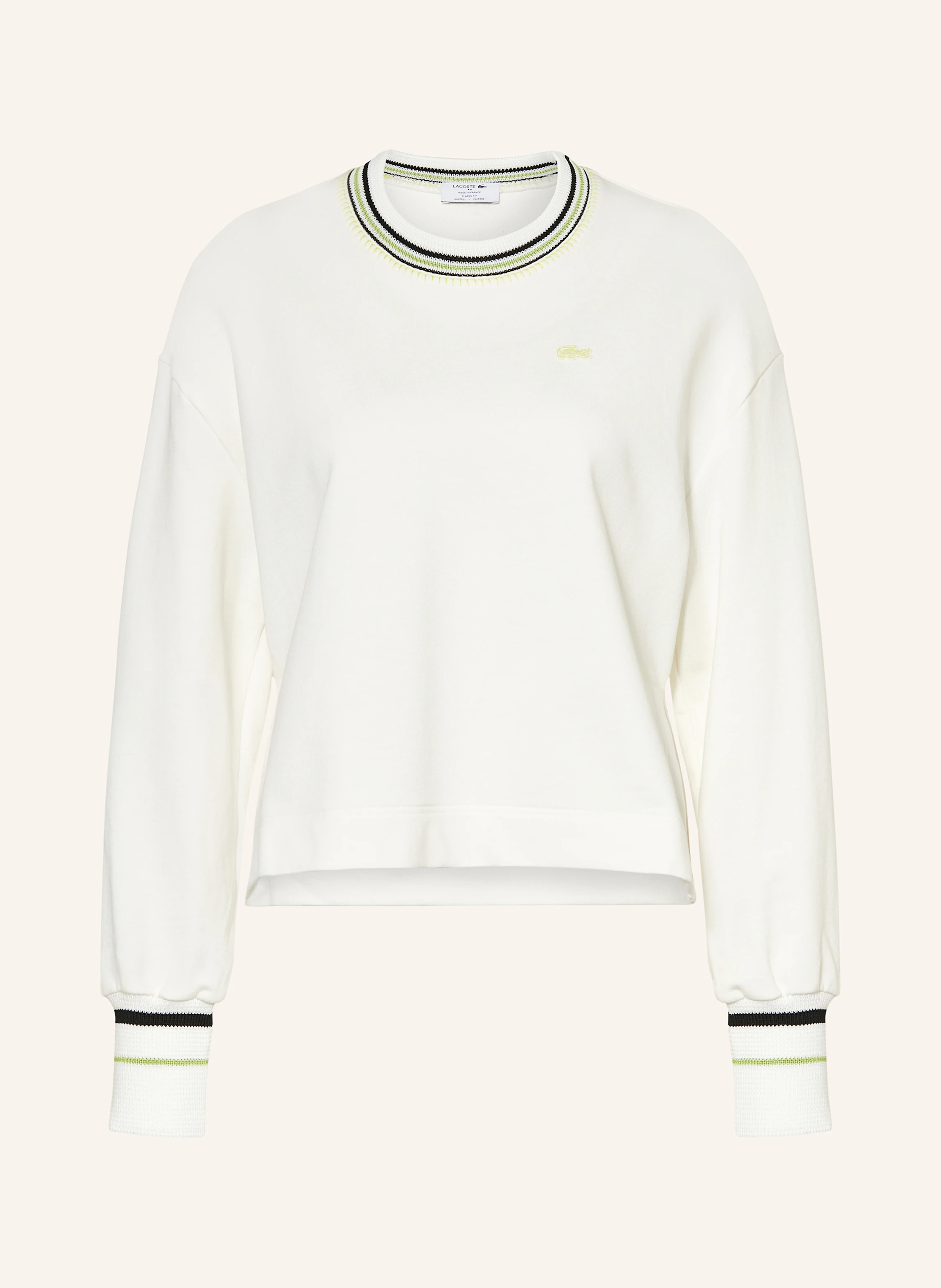 LACOSTE Cropped-Sweatshirt