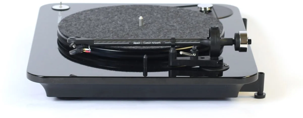 Elipson Chroma 400 Noir laqué Platines vinyle hi-fi