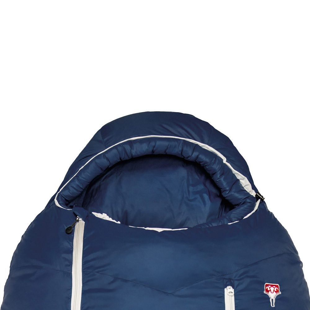 Grüezi Bag Biopod DownWool Ice 185 Schlafsack night blue