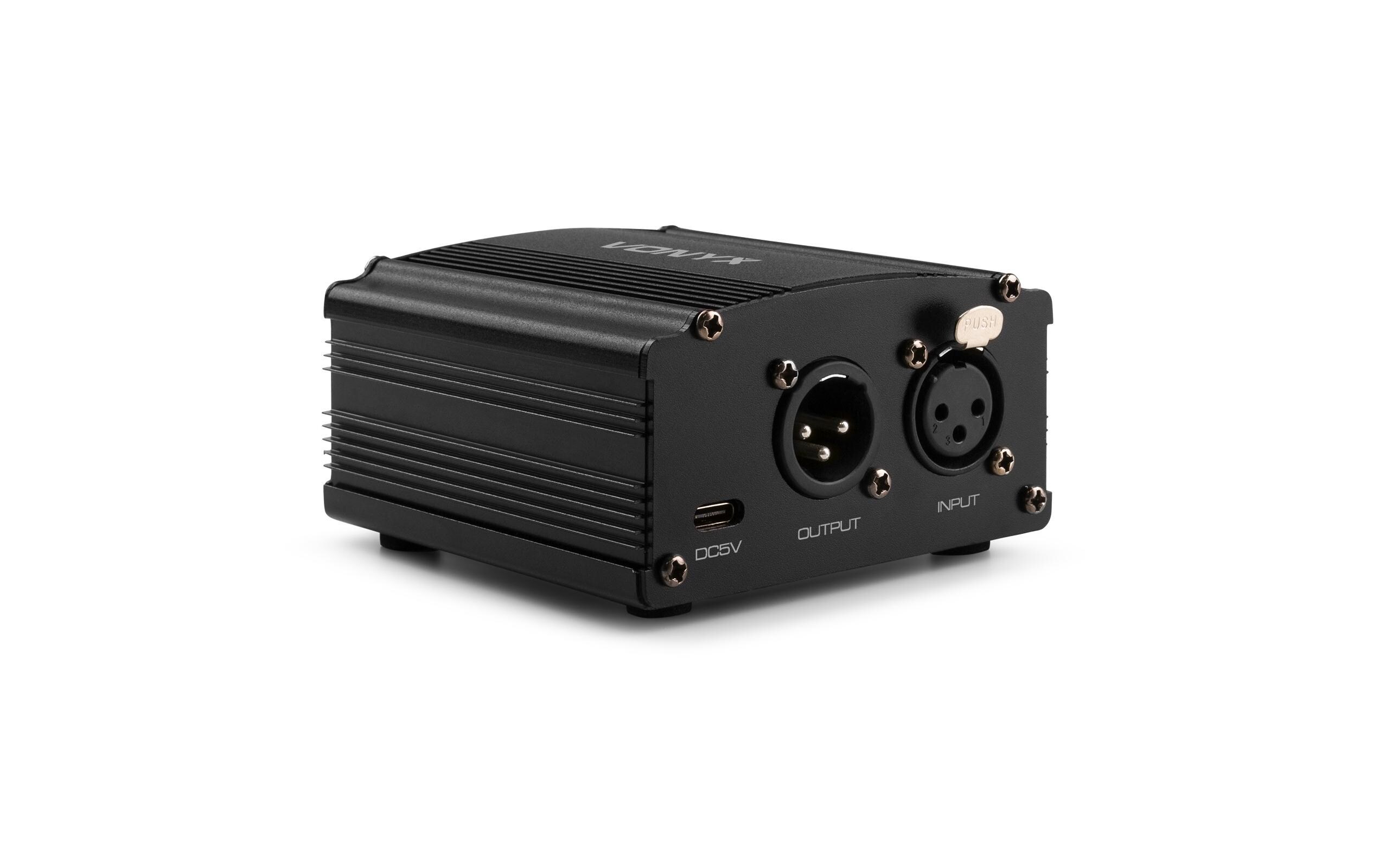DI-Box VDX10Zuverlässiges, universelles 48-V-Phantomnetzteil