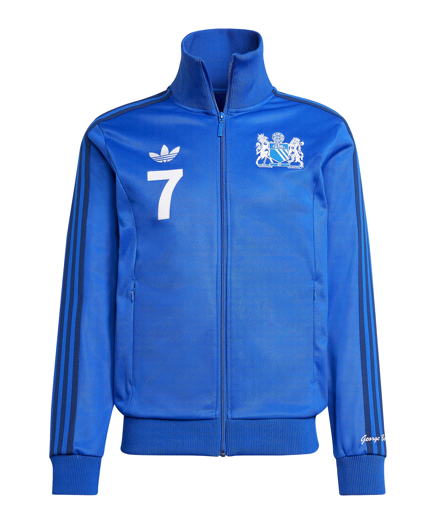 adidas Originals Manchester United George Best Trainingsjacke Blau