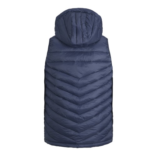 Jack & Jones - JJEHERO BODYWARMER HOOD - Marine