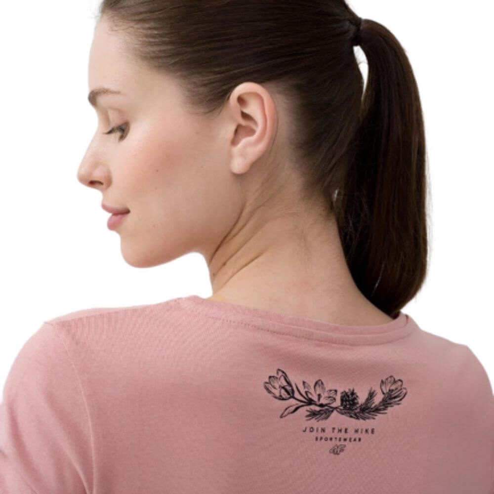 Camiseta Regular Fit 4f Algodão. Ttshof349