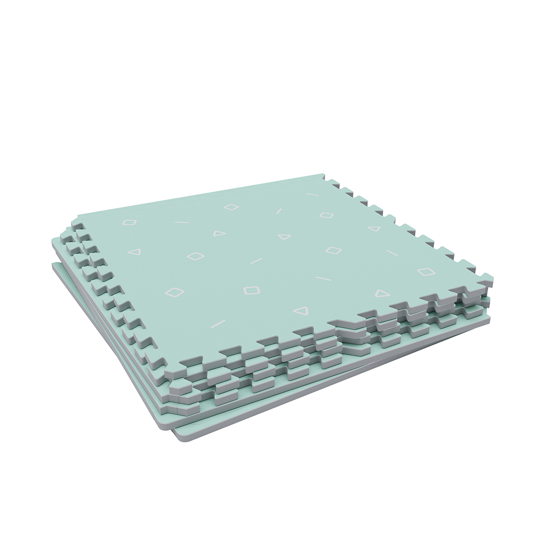 TP Toys Spiel- / Schutzmatte, Fläche 1.80 x 1.21m, 6 Teile