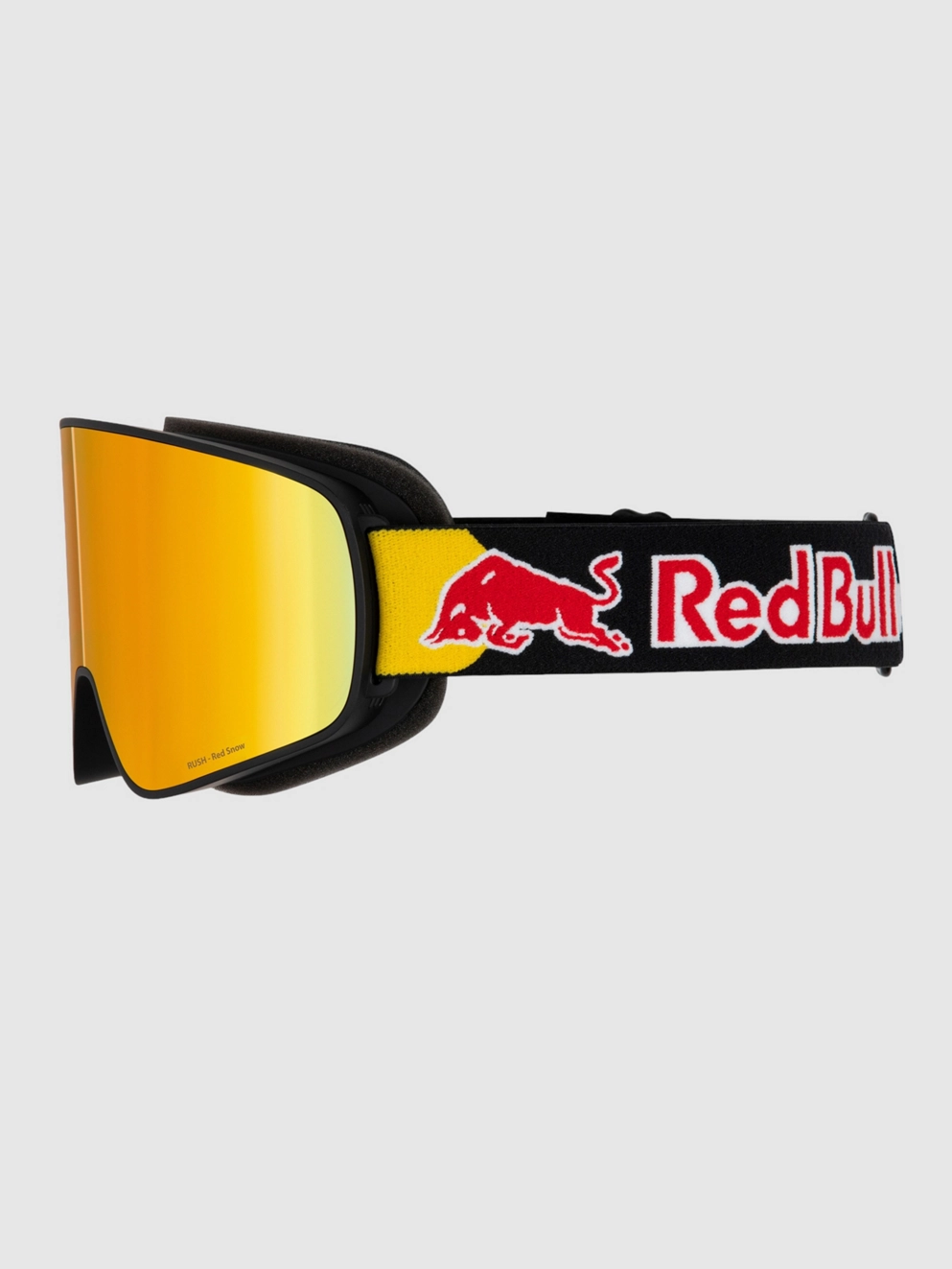 Red Bull SPECT Eyewear Rush Black Goggle orange with red