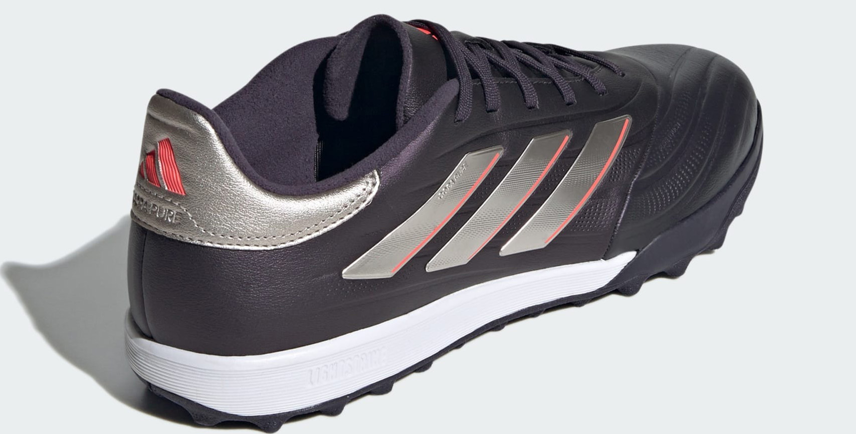 Copa Pure II League TF Herre Aurora Black/Platinum Metallic/Turbo