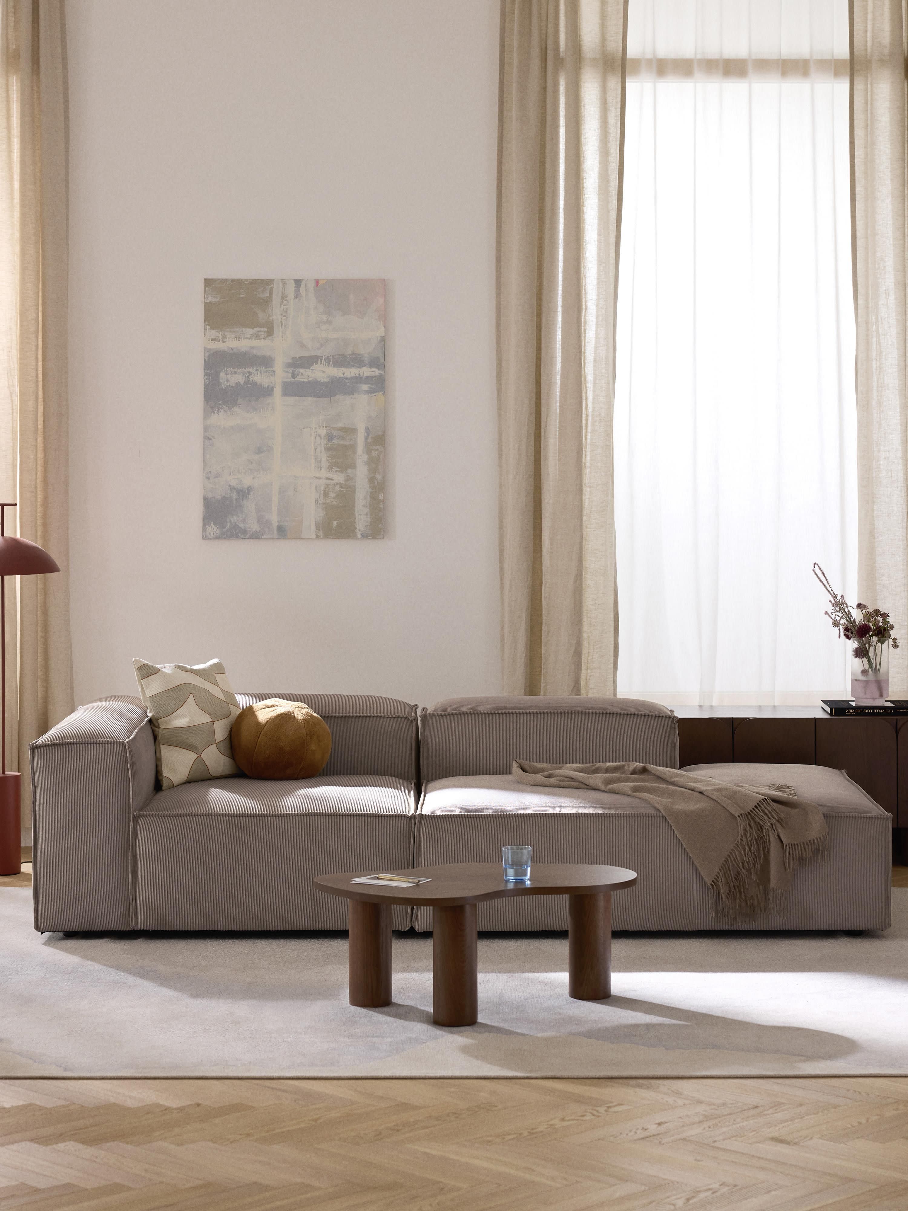 Modulaire chaise longue Lennon van corduroy