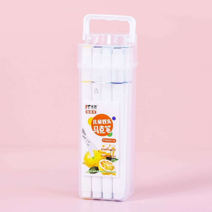 Tuhat - Kleurpenseelpen / Set (Verschillende ontwerpen)