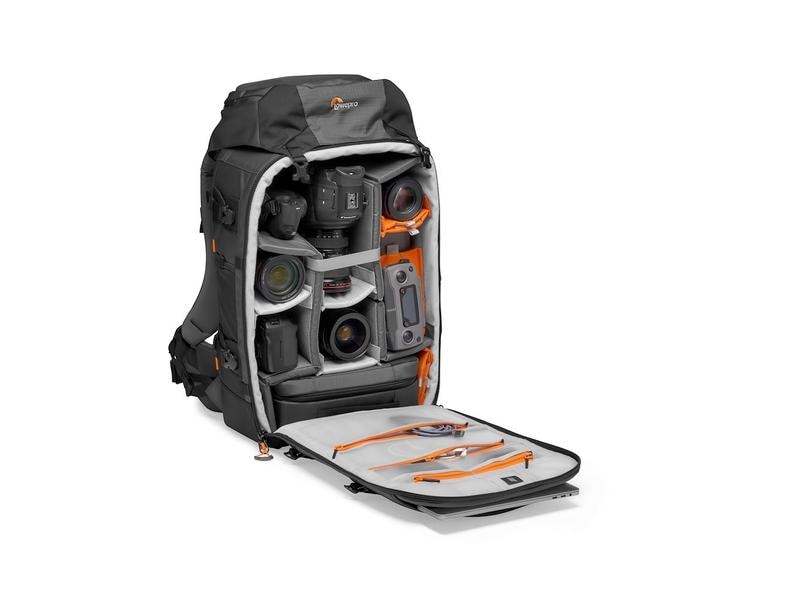 Lowepro Fotorucksack Pro Trekker BP 550 AW II (GRL) Profi-Fotografenrucksack, der die Ausrüstung im Handgepäckformat organisieren und schützen kann