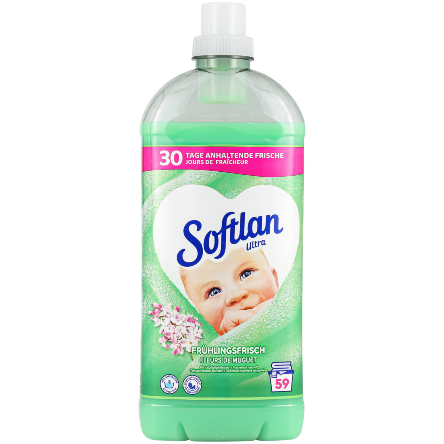 Softlan Ultra Weichspüler Frühlingsfrisch 59 Waschgänge