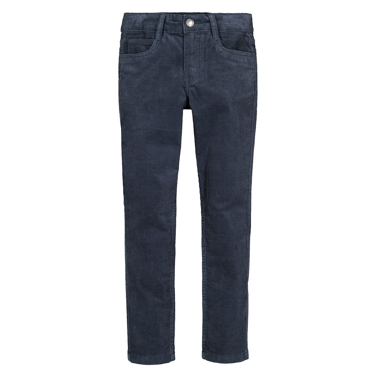 COLEÇÃO LA REDOUTE<br>Calças slim em veludo canelado