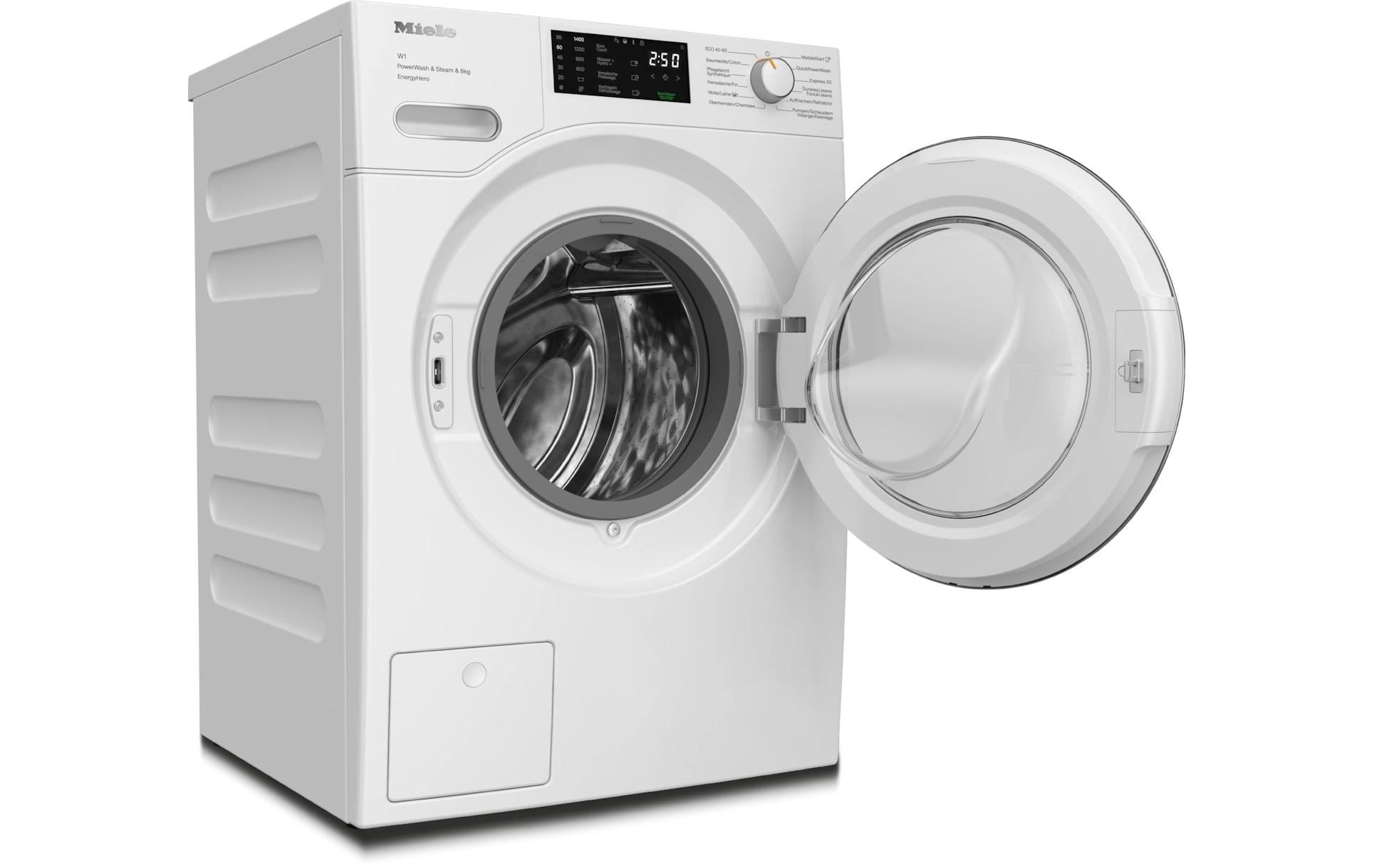 Waschmaschine WWE 300-80 CH Rechts<br>Frontloader mit 8 kg Ladekapazität