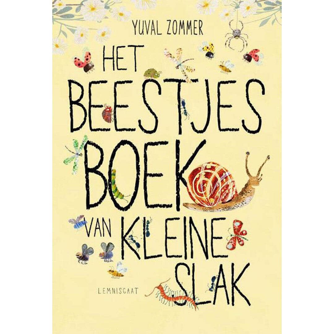 Kartonboek het beestjesboek van kleine slak