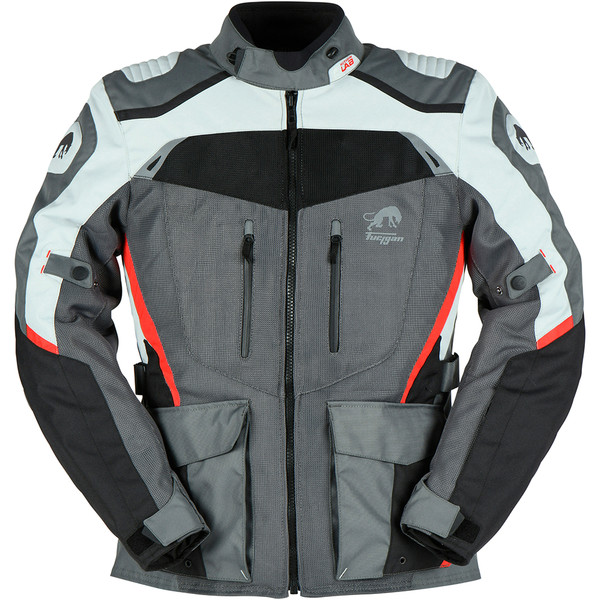 Furygan - Veste Apalaches Vented 2 en 1 Noir / Gris / Rouge