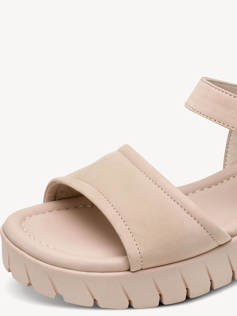 Leren Sandaaltje - beige