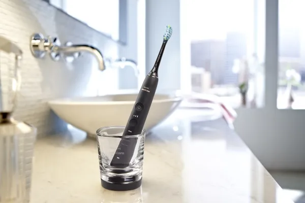 [OUTLET] - Philips Sonicare DiamondClean 9000 HX9914 - Tandbørstesæt - trådløs - sort