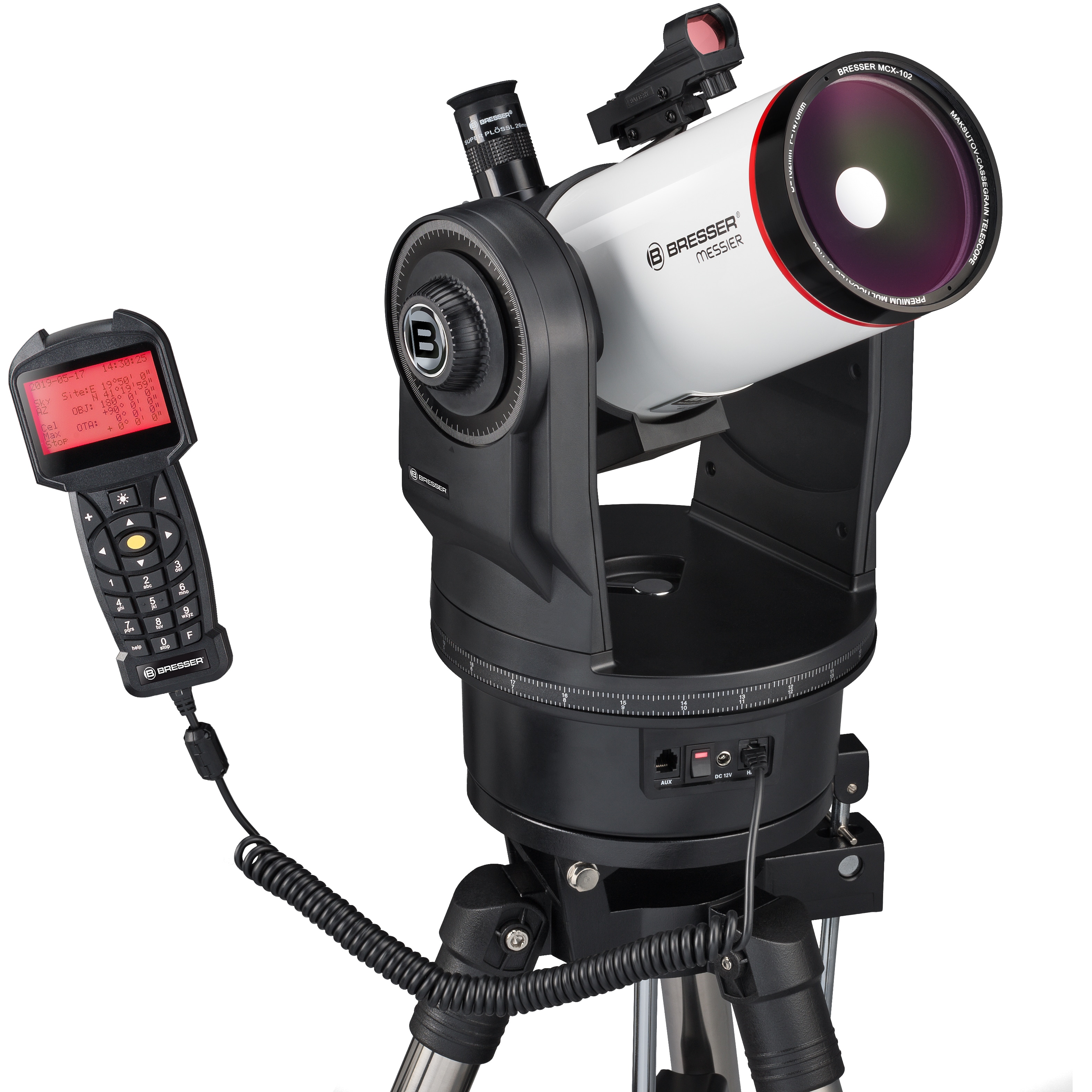 BRESSER Messier MCX-102 GoTo Teleskop EQ/AZ