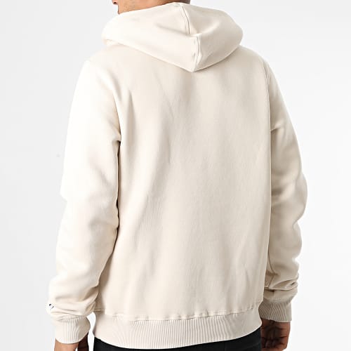 Sweat Capuche New York Yankees Base Runner Embroidery Beige