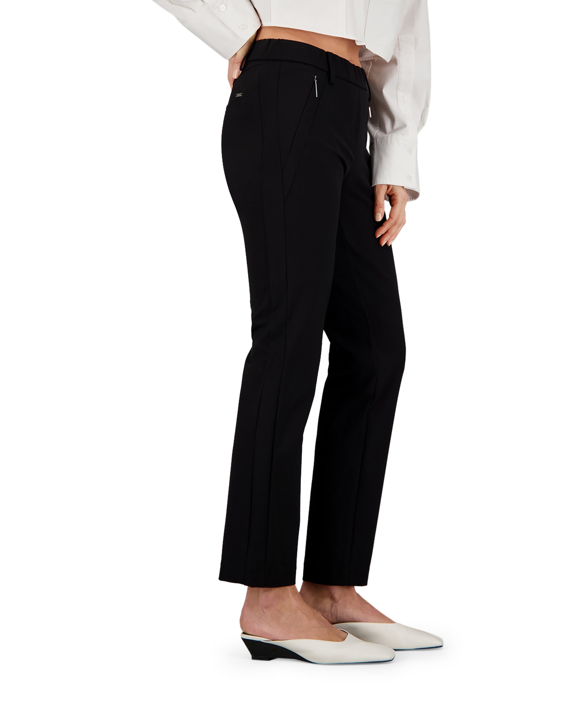 Gardeur Pull On Slim dames broek zwart