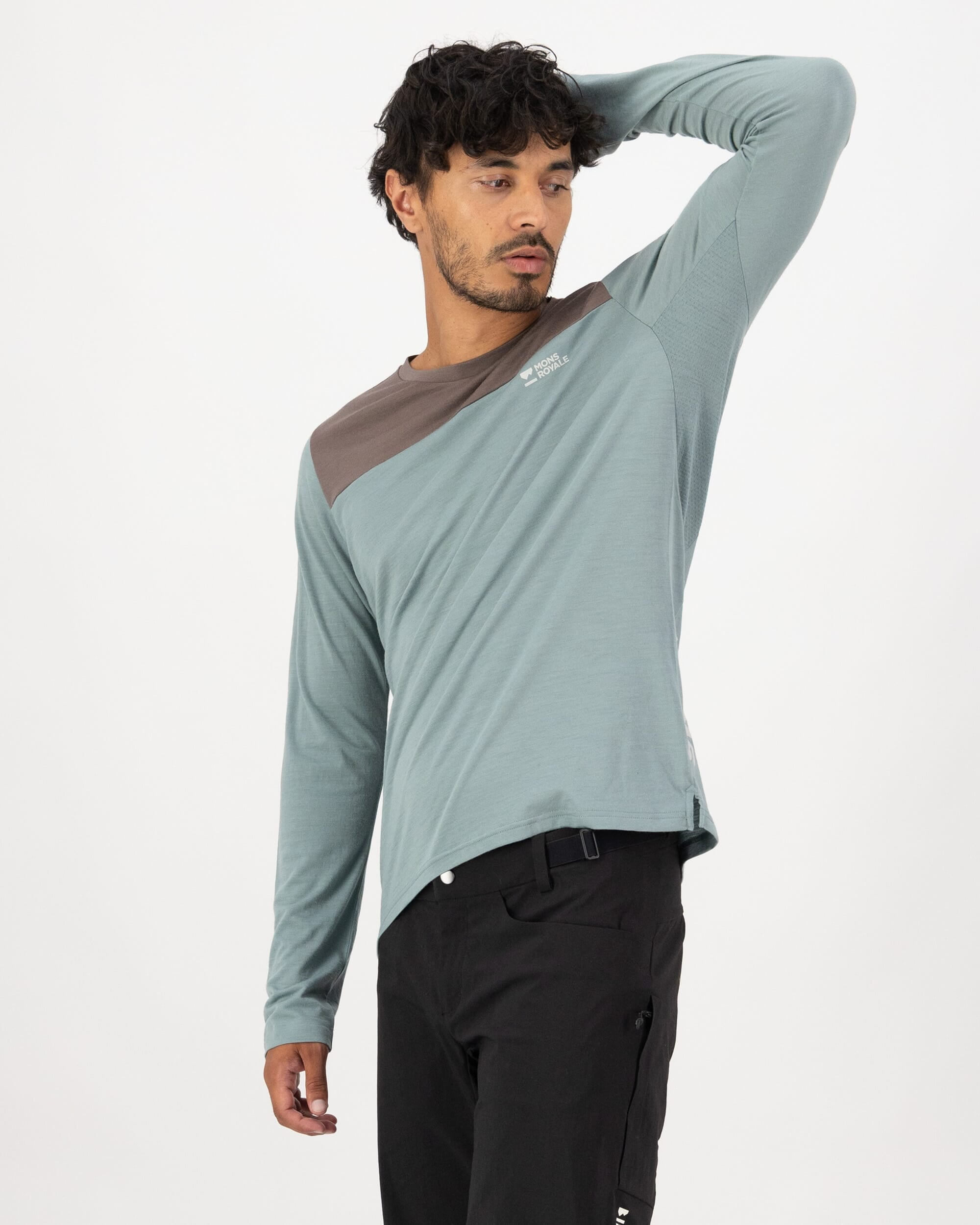 Mons Royale Diversion Mer. LS Jersey M's
