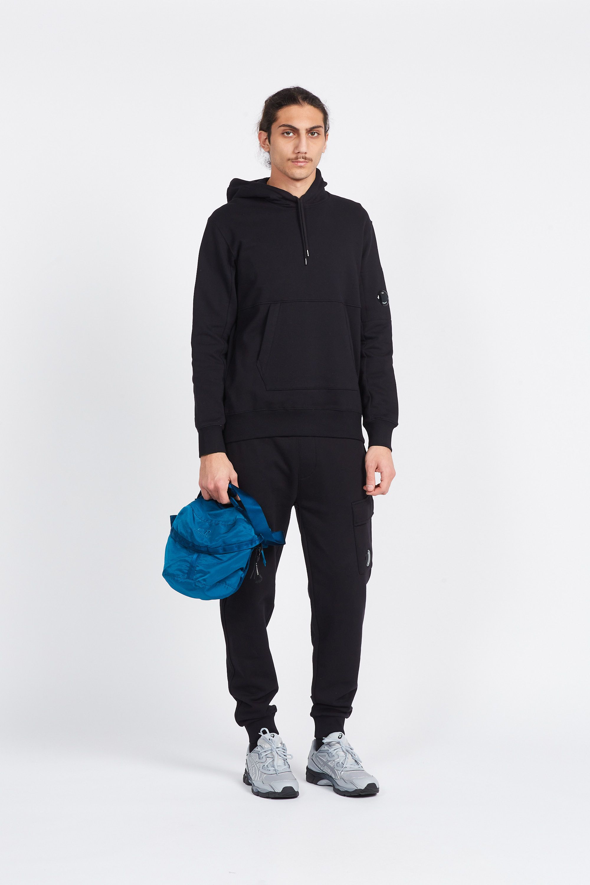 C.P. COMPANY Banane NYLON B SHOULDER POUCH Bleu