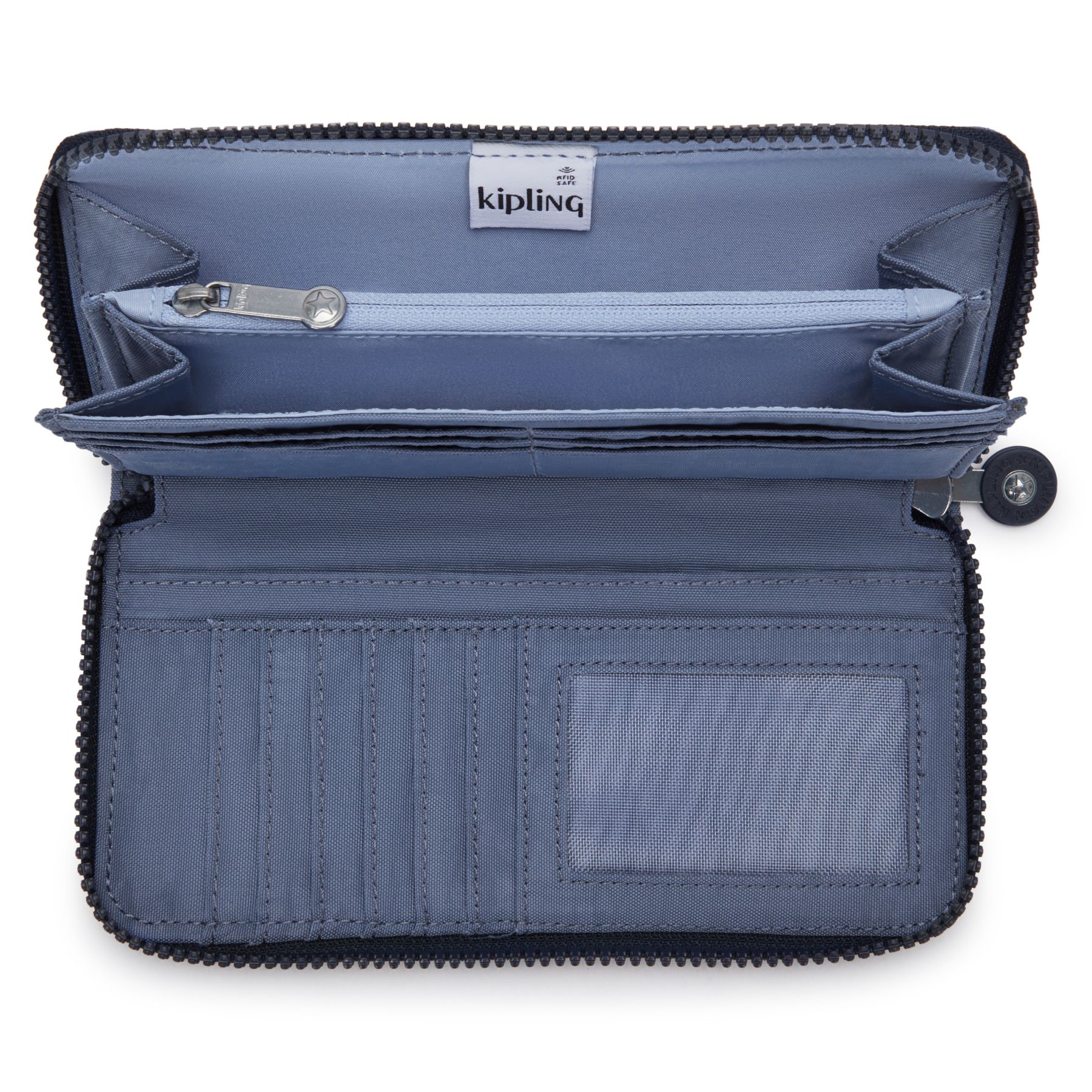 MONEY WORLD Grand portefeuille avec porte-cartes - Blue Lover