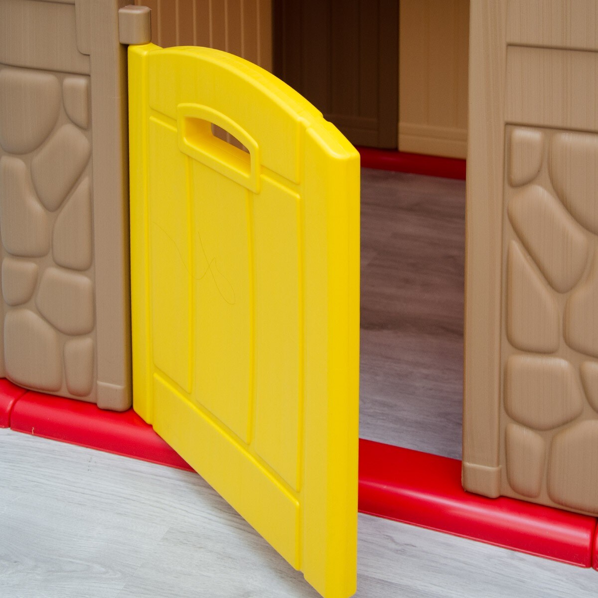 Kinder Spielhaus ab 1 - Garten Kinderhaus mit Tisch - Indoor Kinderspielhaus