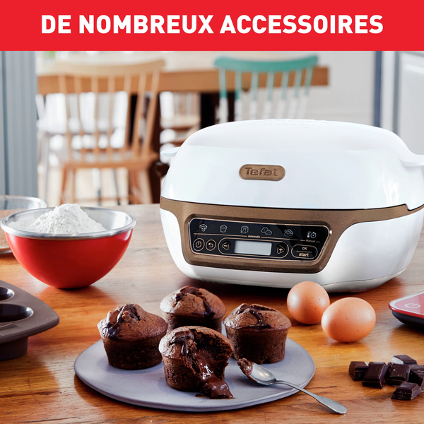 Pack web -  Cake Factory, support et moules CreaBake rocher et facettes