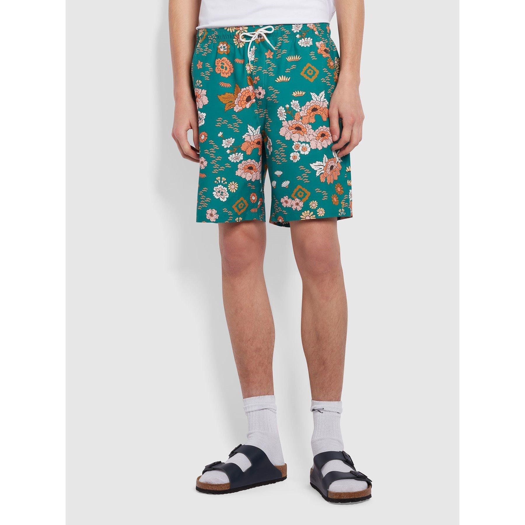 Farah Colbert Floral Swim Shorts