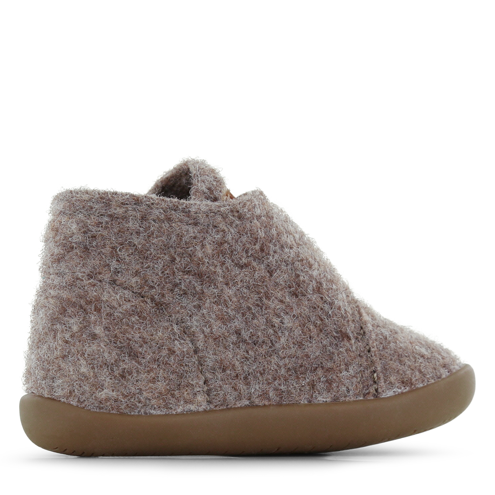 Shoesme taupe vilten slofje  | Uni schoenen