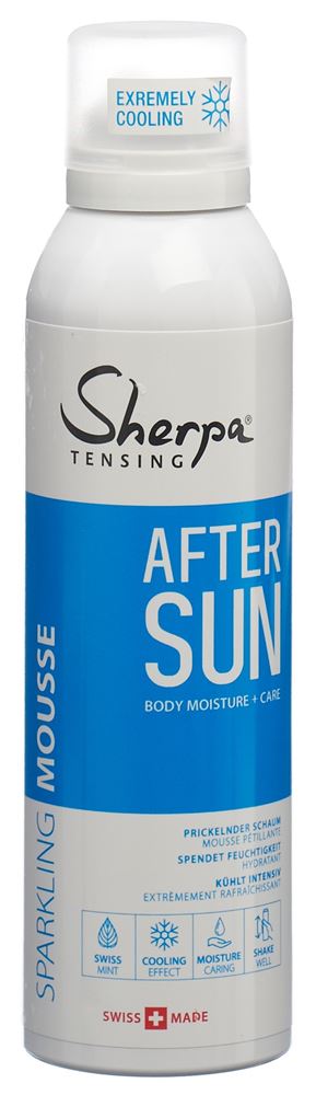 Sherpa Tensing After Sun Sparkling Mousse Schaum Ds 200 ml