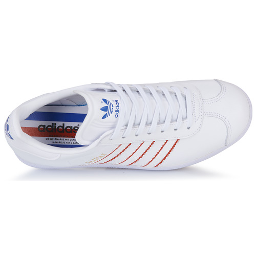 adidas Originals - GAZELLE - Blanc / Rouge