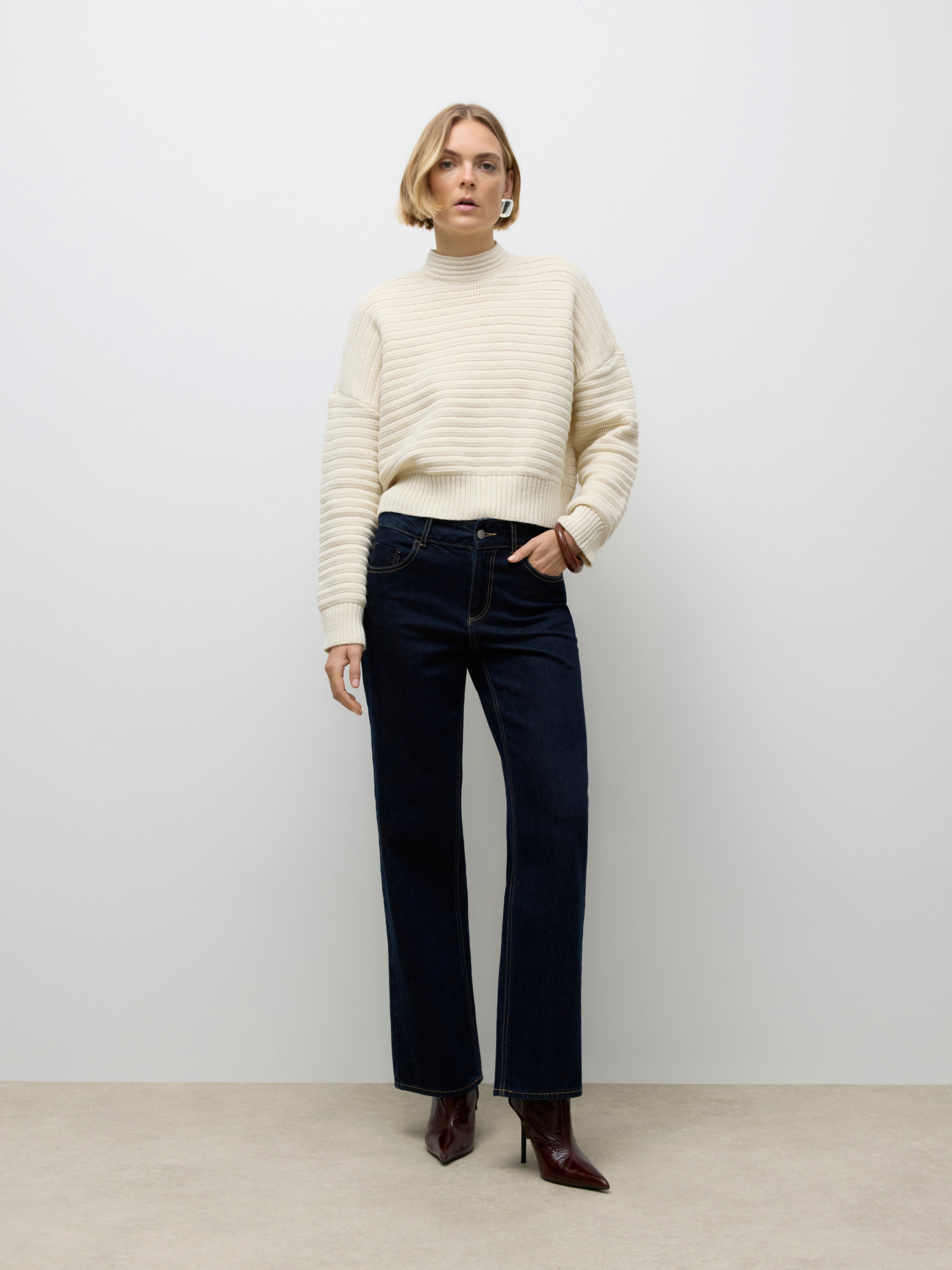 AWSIBILLE Gebreide pullover