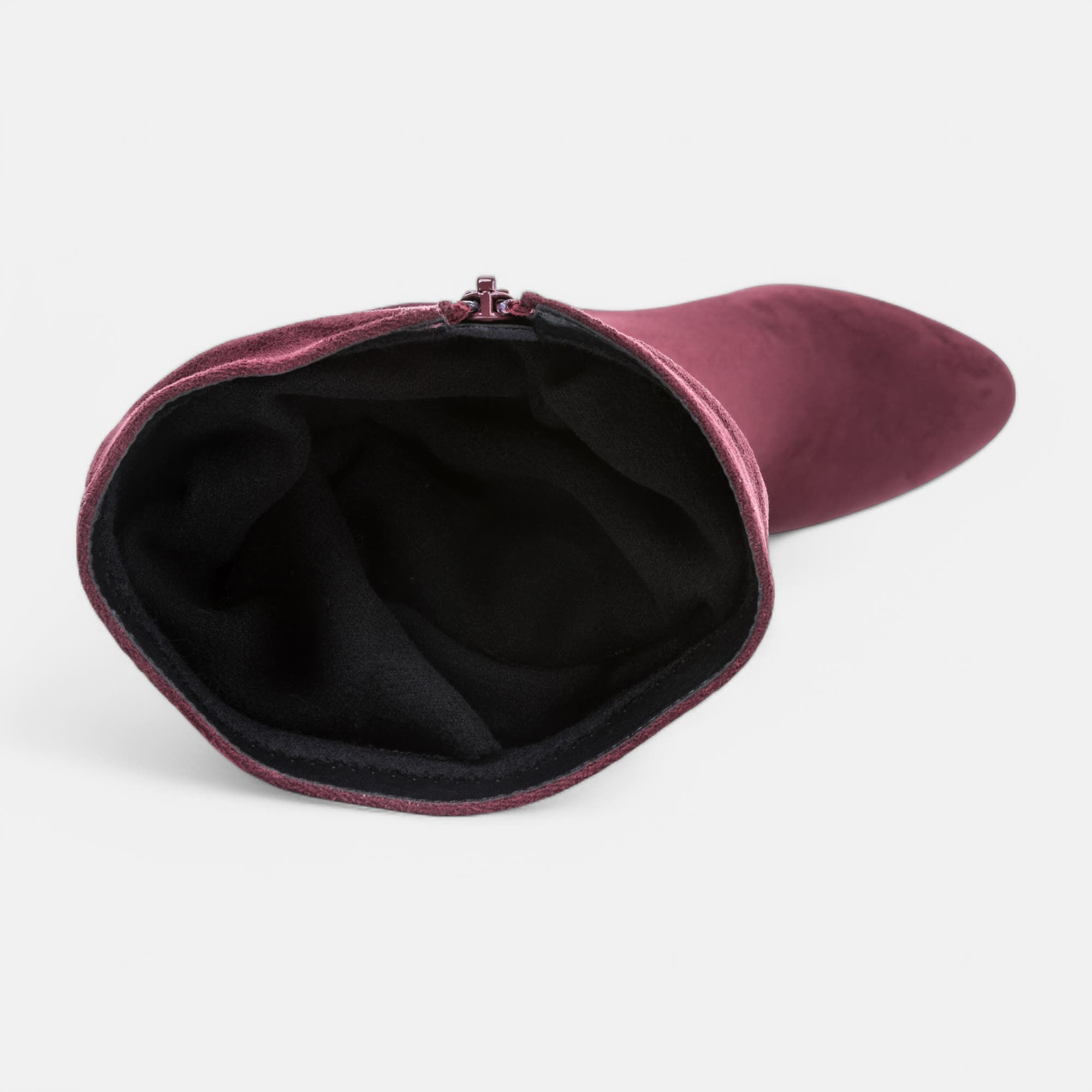 Bottes à talon Femme bordeaux