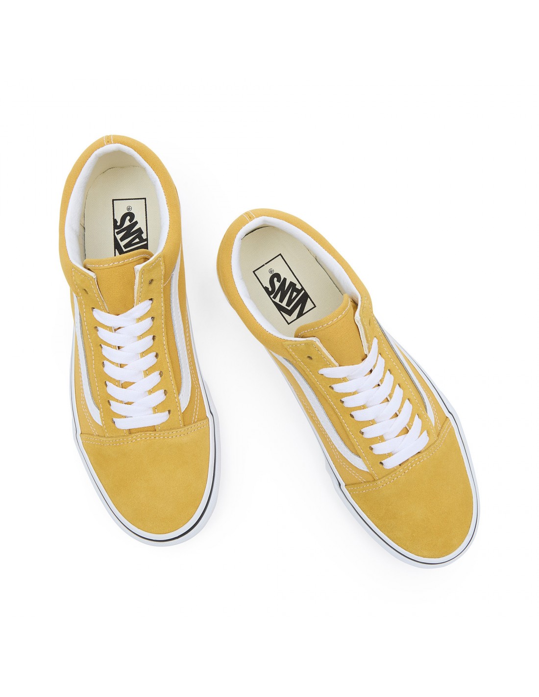 vans Baskets de ville Femme ua old skool jaune