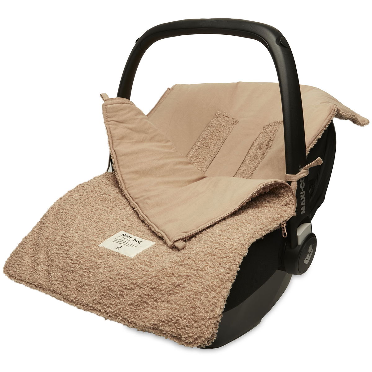 JolleinJollein   Fusssack Babyschale boucle biscuit