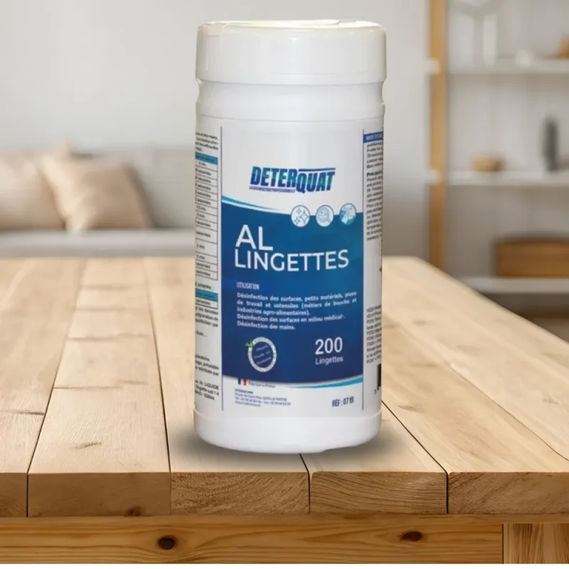 DETERQUAT - Lingettes désinfectantes Déterquat AL