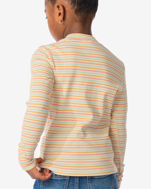 t-shirt enfant côtelé multi