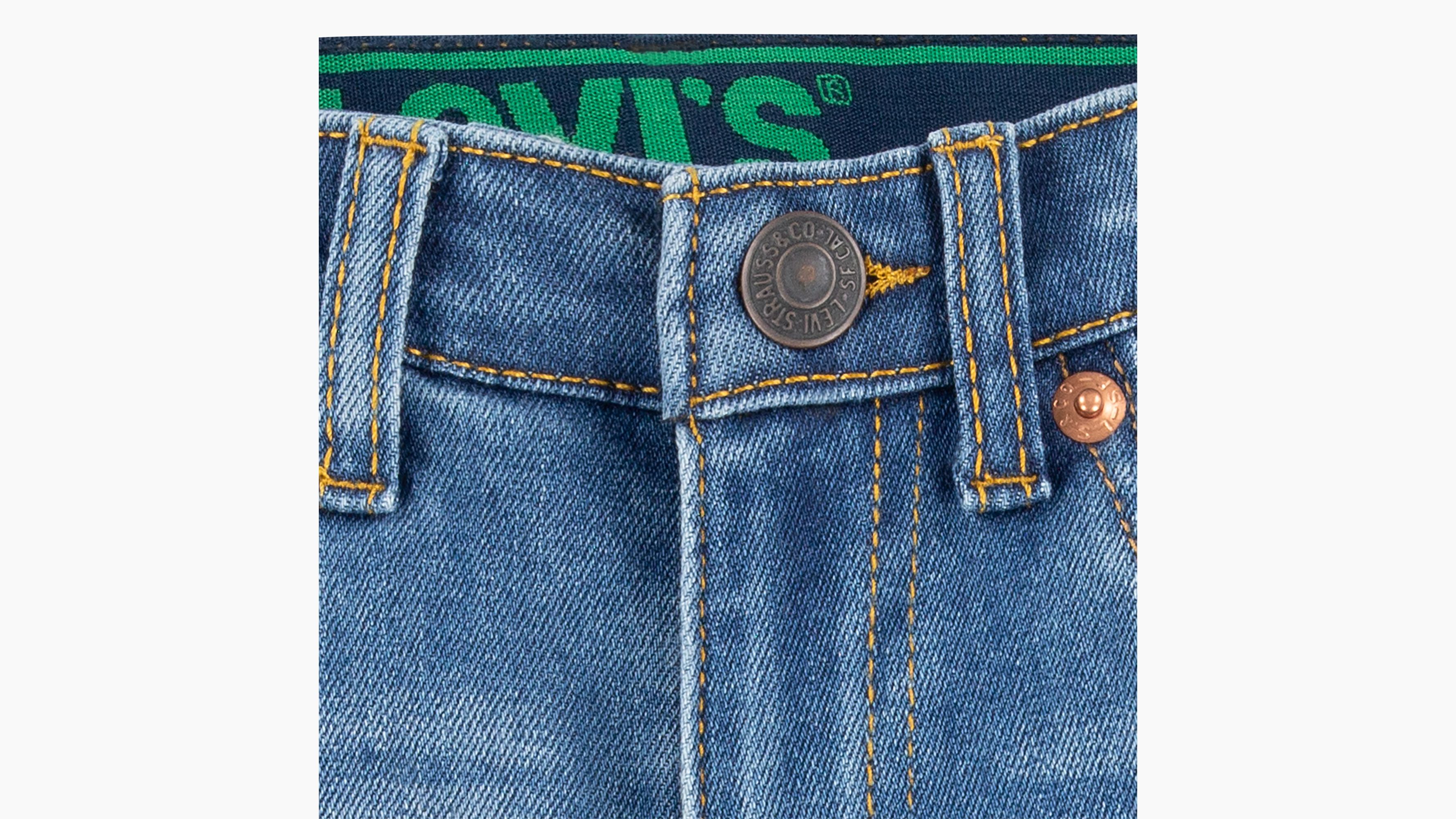 Enfant jean Slim Eco Performance - Slow Roll - Bleu