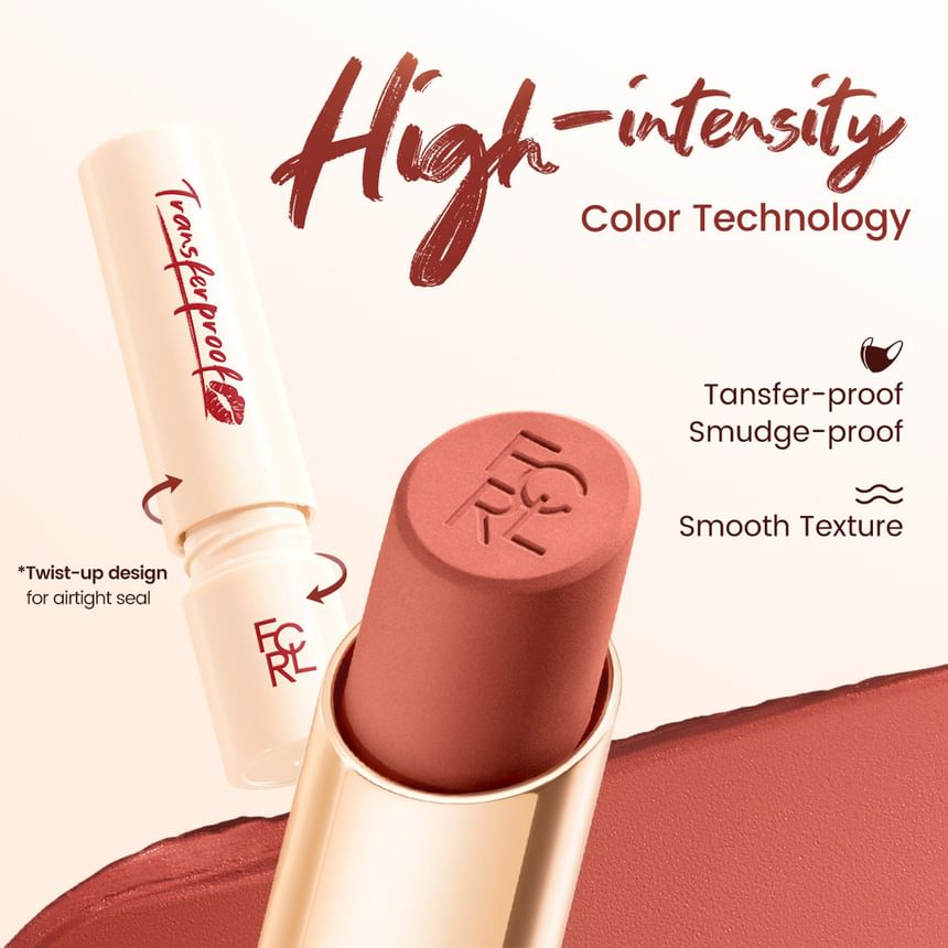 FOCALLURE - Transferproof matte lippenstift - 4 kleuren