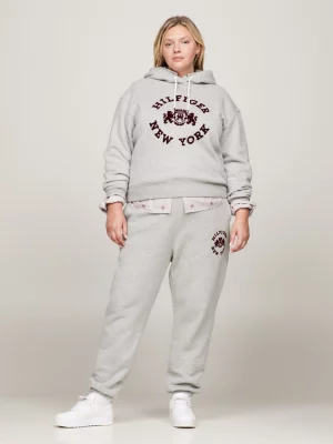 Moletom com capuz Curve Varsity Flocked