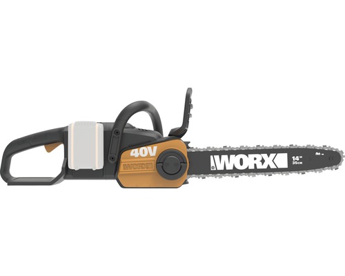 WORX 40V (2 x 20V) 35cm snoerloze kettingzaag WG384E.9 + GRATIS bonusartikel: 20V accu WA3644 (4,0Ah)