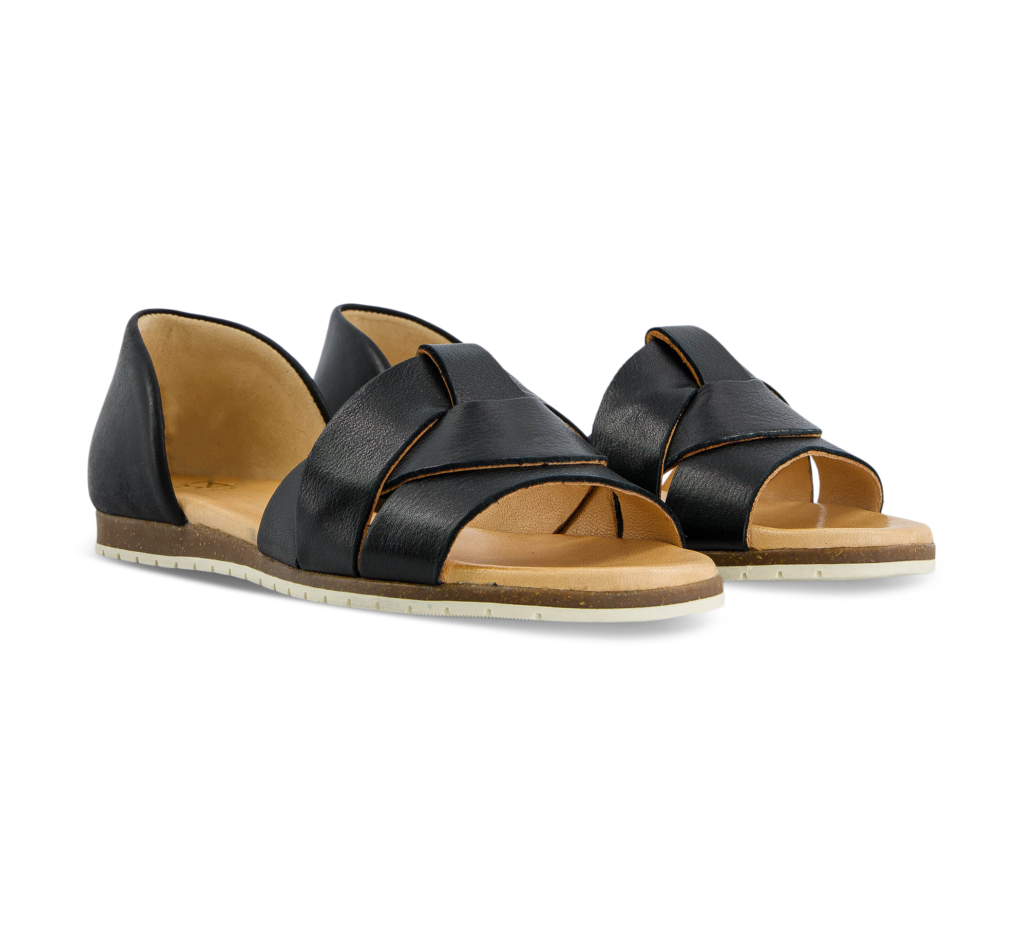 1874 by Walder Riemchensandalen schwarz