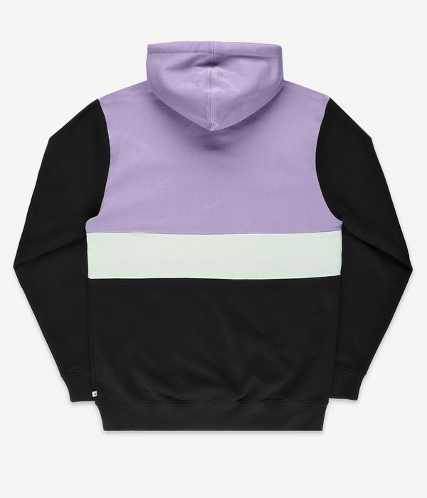 Anuell Venator Organic Half Zip Hoodie (black purple green)