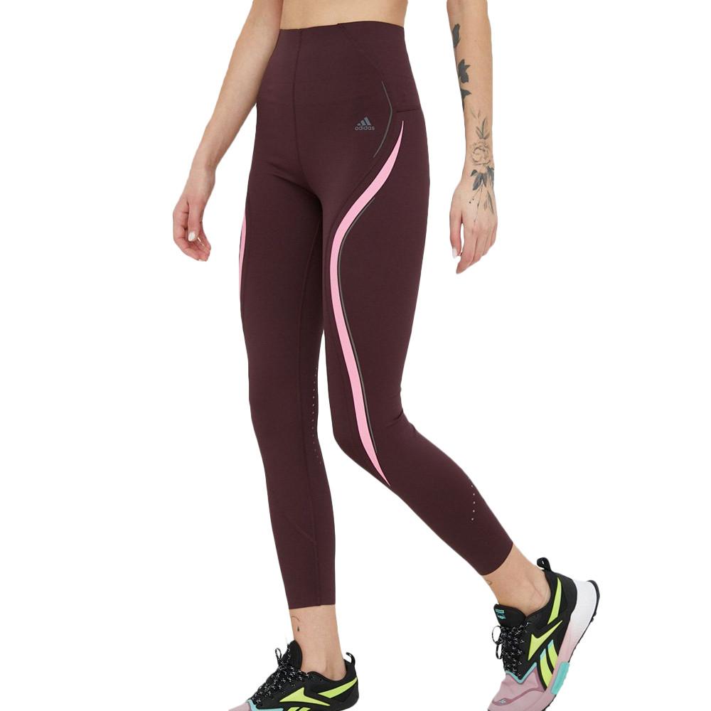 Adidas Legging de Sport Bordeaux Femme Adidas Luxe