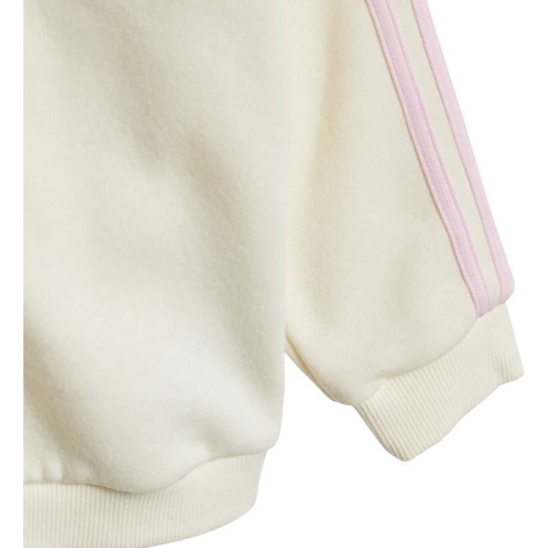 adidas 3-Stripes Full Zip Hood Joggingsæt Børn