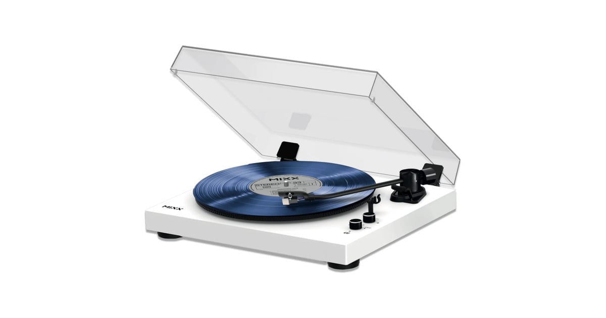 MIXXAnalog 5 Vinyl Record platenspeler  (Wit, 33/45 RPM)